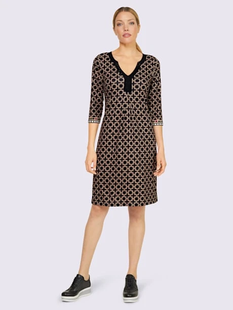 Robe En Jersey Imprimé Mode 2 Robe En Jersey Imprimé Mode – Image 2