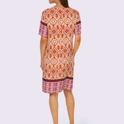 Robe Imprimée Imprimé Mode -Feminisca Soldes Magasin 139.00ZUK66547 B35.001