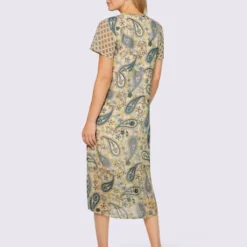 Robe Imprimée Motif Paisley -Feminisca Soldes Magasin 140.00ZUK66647 B14.001