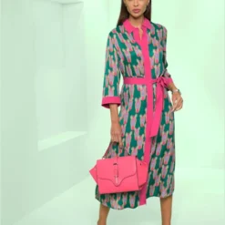 Robe Imprimée Qualité Tissée