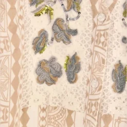 Robe Imprimée Superbe Broderie Florale -Feminisca Soldes Magasin 142.00ZUK66647 007.002