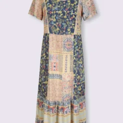 Robe Imprimée Imprimé Patchwork 7 Robe Imprimée Imprimé Patchwork -Feminisca Soldes Magasin 144.00ZUK66647 B31.001