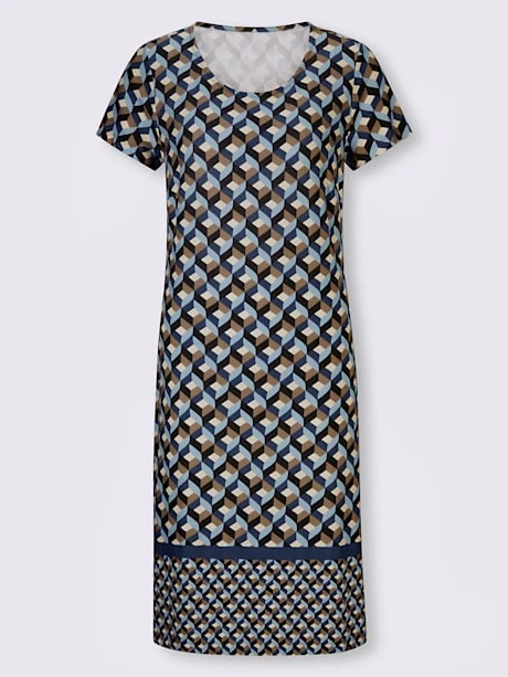 Robe En Jersey à Encolure Ronde 4 Robe En Jersey à Encolure Ronde – Image 4