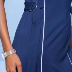 Robe Légère Col Rond Contrasté 9 Robe Légère Col Rond Contrasté -Feminisca Soldes Magasin 147.00ZUK66547 005.003