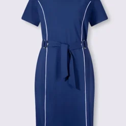 Robe Légère Col Rond Contrasté 8 Robe Légère Col Rond Contrasté -Feminisca Soldes Magasin 147.00ZUK66547 B02.001