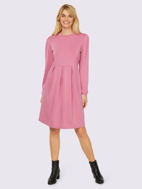 Robe En Matière Sweat Qualité Douce Et Fluide 2 Robe En Matière Sweat Qualité Douce Et Fluide – Image 2