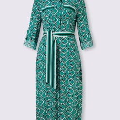 Robe Imprimée élégant Imprimé Chaîne -Feminisca Soldes Magasin 148.00ZUK66547 B49.001