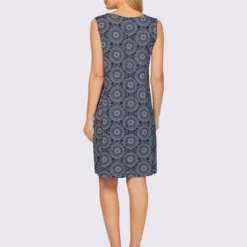 Robe Légère Motif Rétro Tendance -Feminisca Soldes Magasin 148.00ZUK66647 B30.001