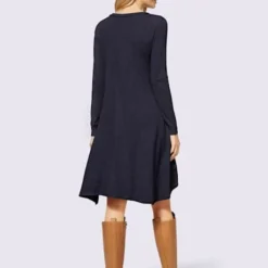 Robe En Tricot Avec Poches 6 Robe En Tricot Avec Poches -Feminisca Soldes Magasin 149.00ZUK66544 B47.001
