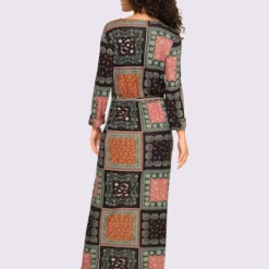 Robe En Jersey Imprimé Patchwork -Feminisca Soldes Magasin 149.00ZUK66546 B39.001