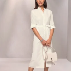 Robe Mélange Coton-lin Estival