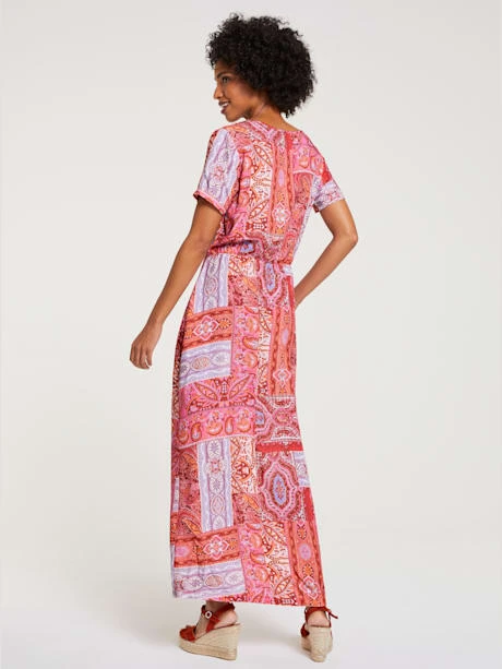 Robe Imprimée Coupe Extra-longue Tendance 3 Robe Imprimée Coupe Extra-longue Tendance – Image 3