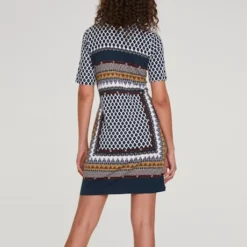 Robe En Jersey Imprimé Tendance -Feminisca Soldes Magasin 154.99EXT64143 A09.075