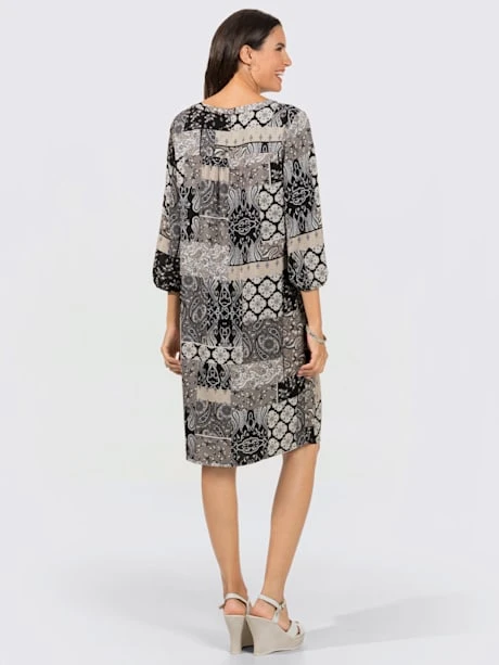 Robe Tunique Motif Patchwork 3 Robe Tunique Motif Patchwork – Image 3