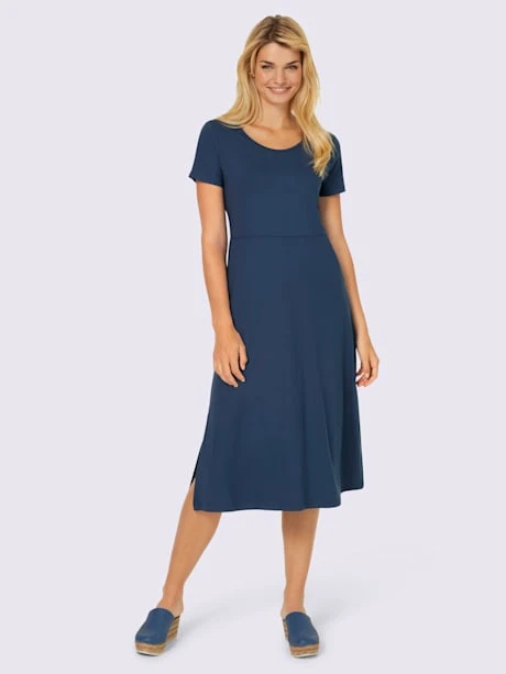 Robe En Jersey Large Encolure Ronde 2 Robe En Jersey Large Encolure Ronde – Image 2