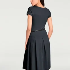Robe En Jersey Look Féminin Avec Ceinture -Feminisca Soldes Magasin 166.99EXT64042 A09.084