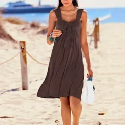 Robe Légère Rosace Florale Devant