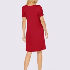 Robe En Jersey Viscose Douce Et Fluide 6 Robe En Jersey Viscose Douce Et Fluide -Feminisca Soldes Magasin 172.00ZUK66547 B40.001