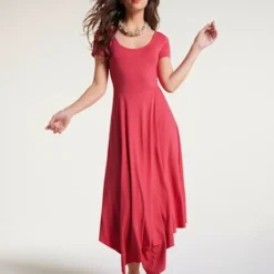 Robe En Jersey Matière Agréable à Porter