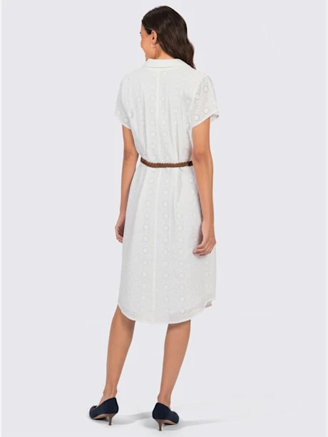 Robe Dentelle De Madère 100% Coton 3 Robe Dentelle De Madère 100% Coton – Image 3