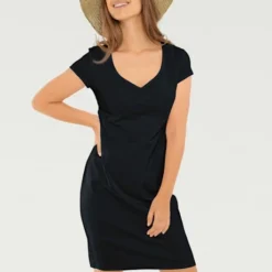 Robe Légère Basique Sobre En Qualité Estivale