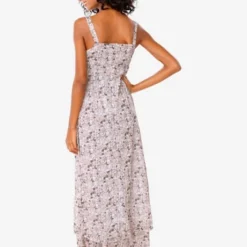 Robe Longue Look Romantique -Feminisca Soldes Magasin 199.99EXT64042 A09.028