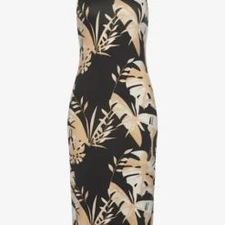 Robe Mi-longue Encolure Ronde Devant Et Au Dos -Feminisca Soldes Magasin 1a901571 1409 54e9 b465 bea9d683b35f