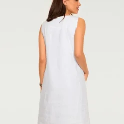 Robe En Lin Coupe évasée Tendance -Feminisca Soldes Magasin 236.99EXT64042 A09.092