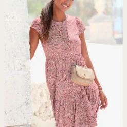 Robe En Jersey Manches Courtes -Feminisca Soldes Magasin 2aeffc6b f26a 5b8d bcea 26292d1cae93