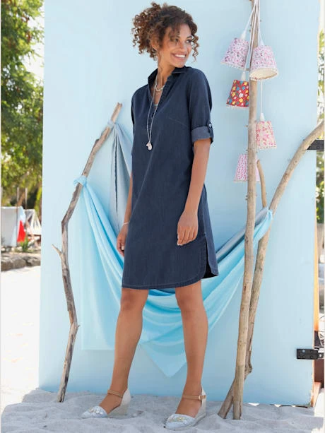 Robe En Jean Qualité Tissée 1 Robe En Jean Qualité Tissée