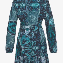 Robe Imprimée Encolure Haute Volantée -Feminisca Soldes Magasin 328e5b47 71be 56ed b0b6 76a319fef215