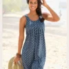 Robe De Plage Imprimé Graphique
