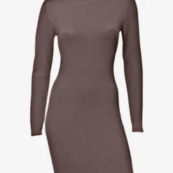 Robe En Tricot à Manches Longues Et Col Roulé -Feminisca Soldes Magasin 407.99EXT64042 A09.028