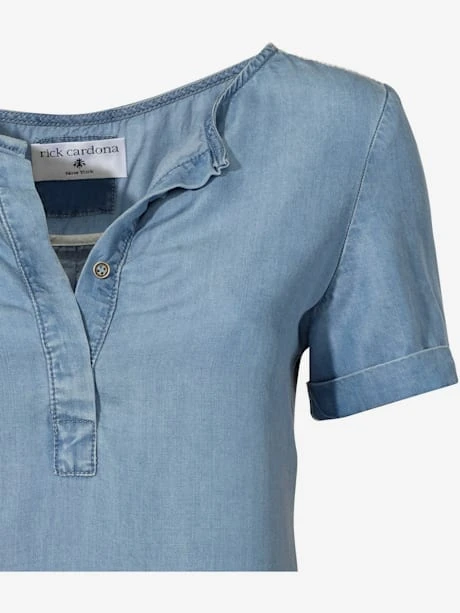 Robe En Jean Look Décontracté Tendance 7 Robe En Jean Look Décontracté Tendance – Image 7