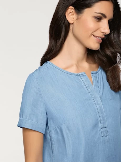 Robe En Jean Look Décontracté Tendance 8 Robe En Jean Look Décontracté Tendance – Image 8