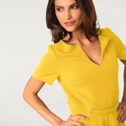 Robe Princesse œillets Décoratifs à La Taille 9 Robe Princesse œillets Décoratifs à La Taille -Feminisca Soldes Magasin 510.99EXT64042 A09.008