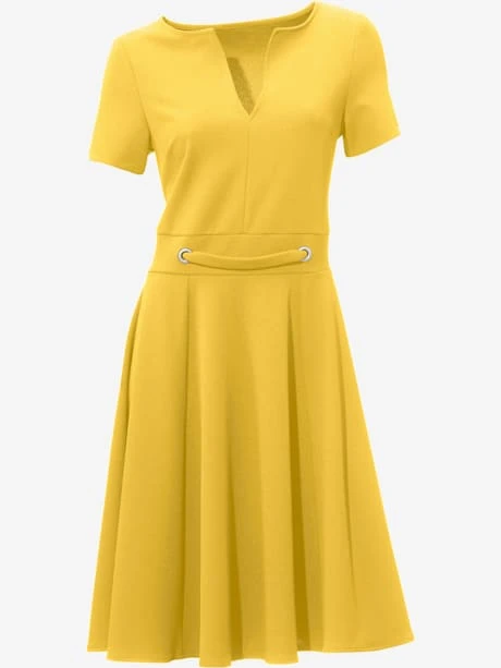 Robe Princesse œillets Décoratifs à La Taille 4 Robe Princesse œillets Décoratifs à La Taille – Image 4