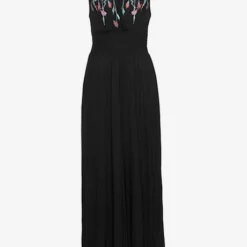 Buffalo Robe Longue Imprimé Imitation Broderie Sur Le Haut -Feminisca Soldes Magasin 5183fcf7 5467 5a6a ad24 56555e133403