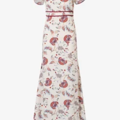 Robe Imprimée Motif Floral Fantaisie Tendance 8 Robe Imprimée Motif Floral Fantaisie Tendance -Feminisca Soldes Magasin 523.99EXT64042 A09.055