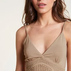 Robe En Jersey Look Romantique -Feminisca Soldes Magasin 646.99EXT64042 A09.006