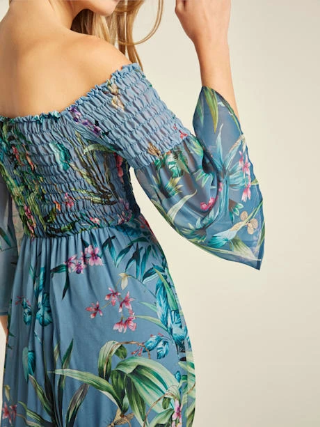 Robe Imprimée Coupe Extra-longue Tendance 5 Robe Imprimée Coupe Extra-longue Tendance – Image 5