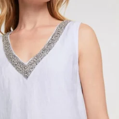 Robe En Lin -Feminisca Soldes Magasin 781.99EXT64042 A09.055