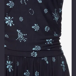 S.Oliver Robe Longue Robe En Jersey Avec Bordure Imprimée -Feminisca Soldes Magasin 7817b146 9b1c 54bb ad1c 9bb15e0d8549