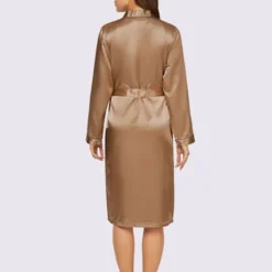 Robe De Chambre Satin -Feminisca Soldes Magasin 830.17DNA55146 B17.001