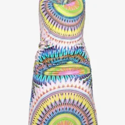 Robe De Plage Encolure Avec Petites Fronces -Feminisca Soldes Magasin 91257d97 76b3 5ad7 bc1e 268356007cb7