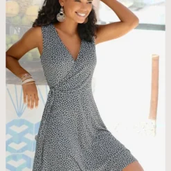 S.Oliver Robe De Plage Encolure En V